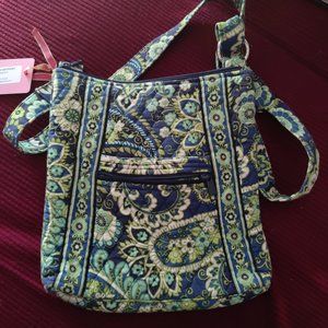 Vera Bradley Retired Rhythm & Blues Crossbody